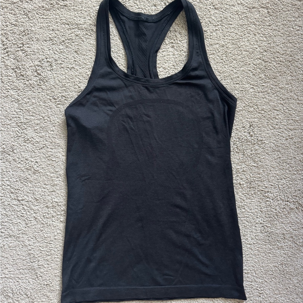 Lululemon Athletica Black Swiftly Tech Tank Top sz 6